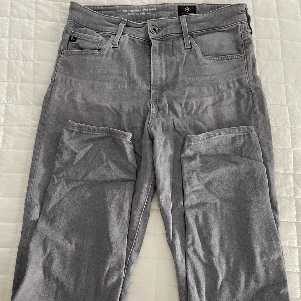 AG High Rise Stevie Ankle Jeans